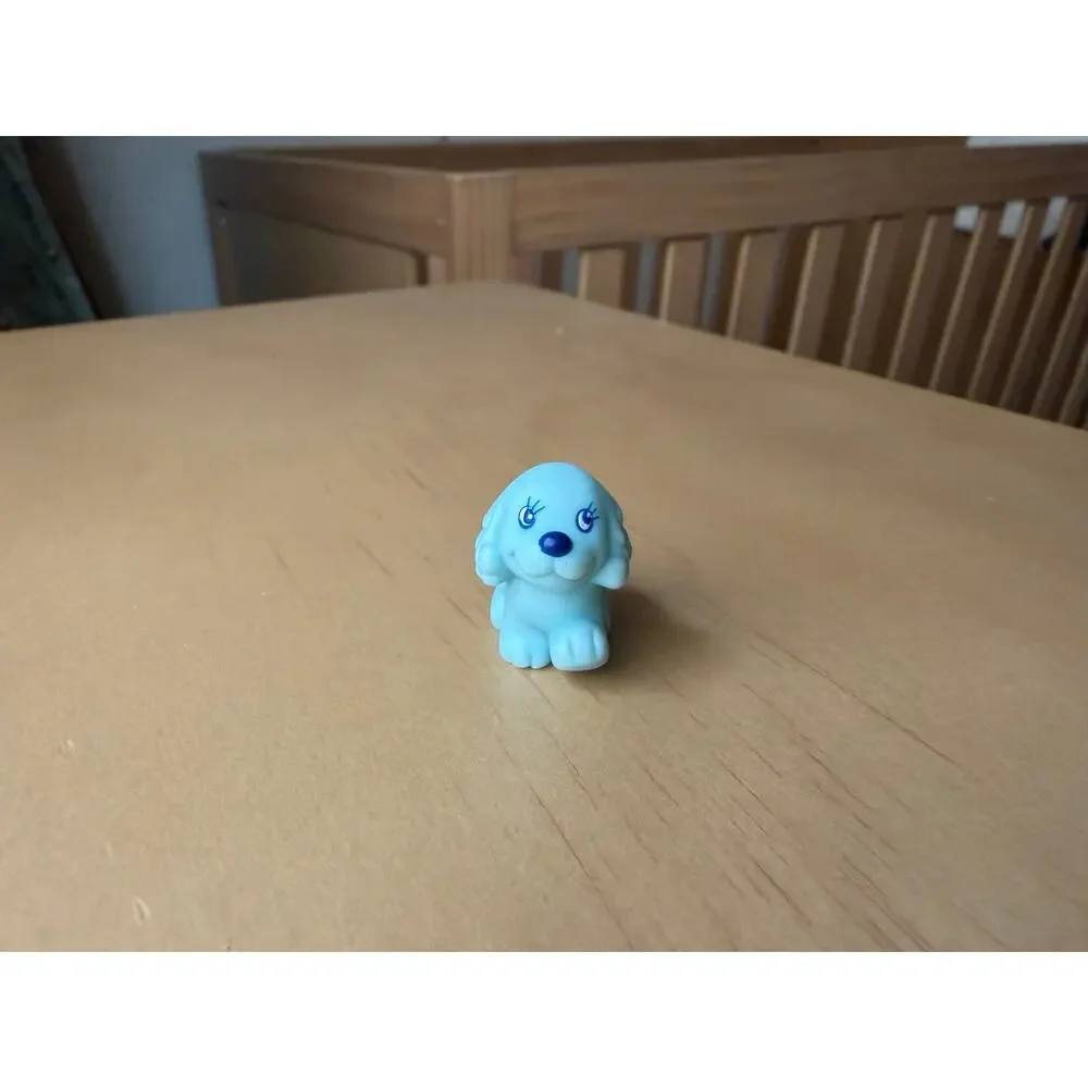 Vintage My little pony 1990 My little puppy Hasbro Blue Poodle Puppy